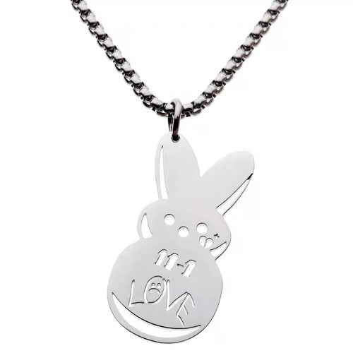 Lil Peep- bunny necklace