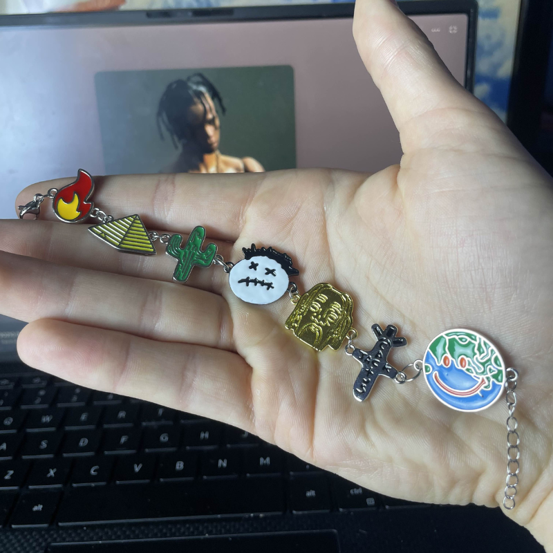 Travis Scott Key Rings Travis Scott Charm Bracelet – ChainVerse