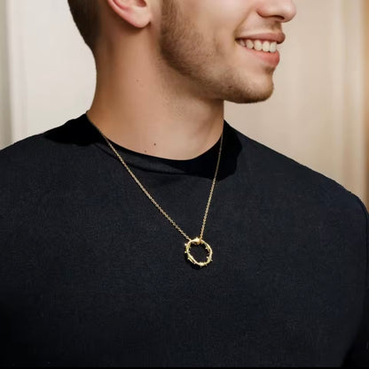 Kendrick- thorn necklace(gold)