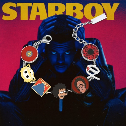 The Weeknd Charm Bracelet