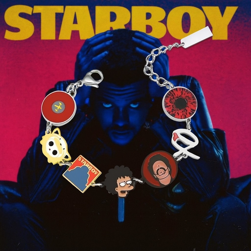 The Weeknd Charm Bracelet